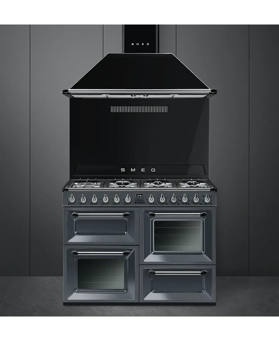 110cm Victoria Traditional Dual Fuel Range Cooker | Slate Grey