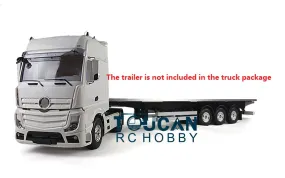 1/14 2Axles RC Tractor Truck Remote Controlled Trailer KIT Model 35T540 Motor Electric Cinstruction Vehicle Toy Car