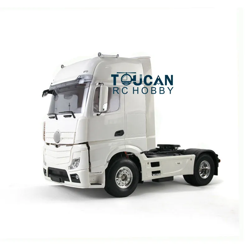 1/14 2Axles RC Tractor Truck Remote Controlled Trailer KIT Model 35T540 Motor Electric Cinstruction Vehicle Toy Car