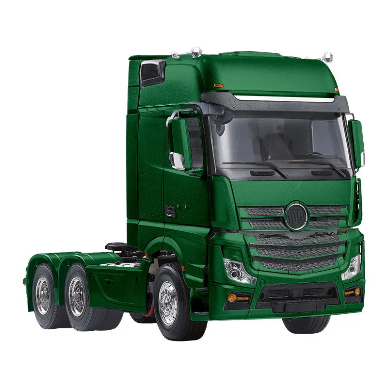 1/14 Scale 6*4 3Axles High Top RC Tractor Radio Controlled Trailer Truck Car KIT DIY Painted Hobby Model Motor