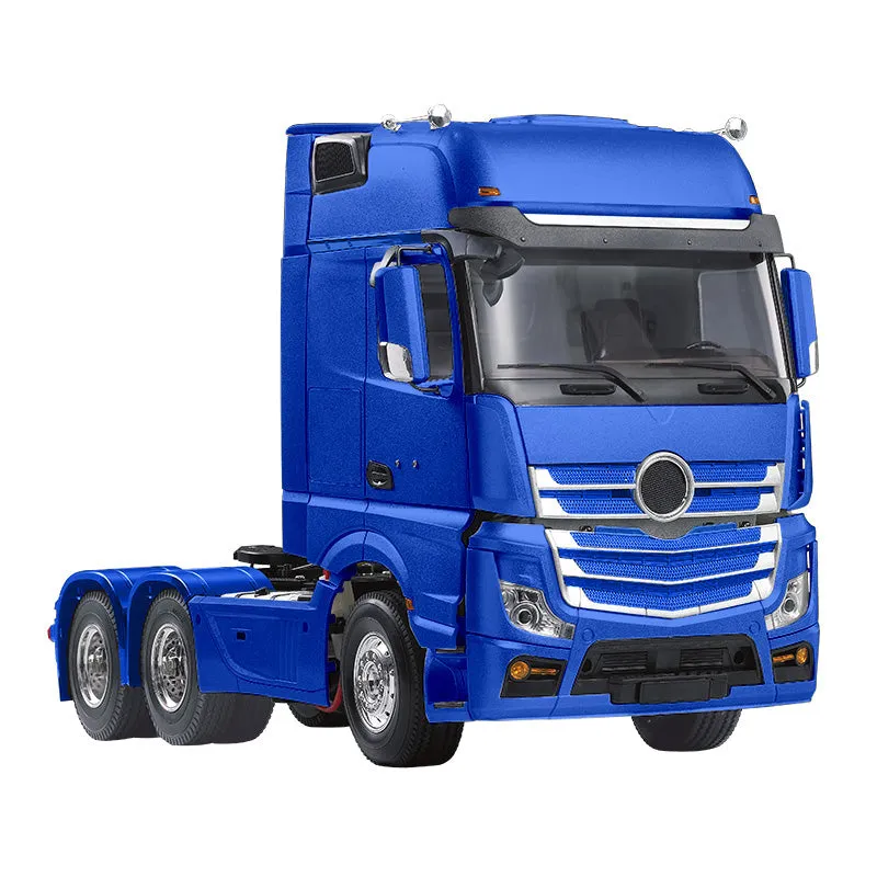 1/14 Scale 6*4 3Axles High Top RC Tractor Radio Controlled Trailer Truck Car KIT DIY Painted Hobby Model Motor