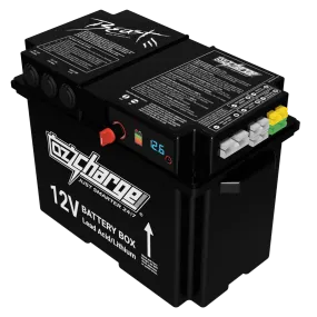 12V Beast Battery Box with 30A DC DC / Solar MPPT Charger by Ozcharge