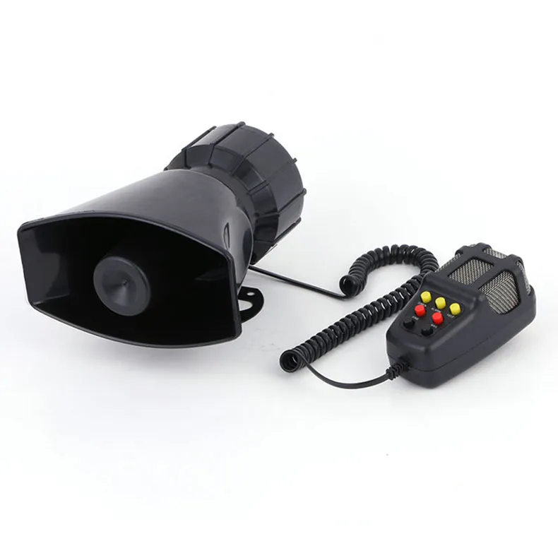 12V Car Alarm Horn Tone Sound Car Emergency Siren Car Siren Horn