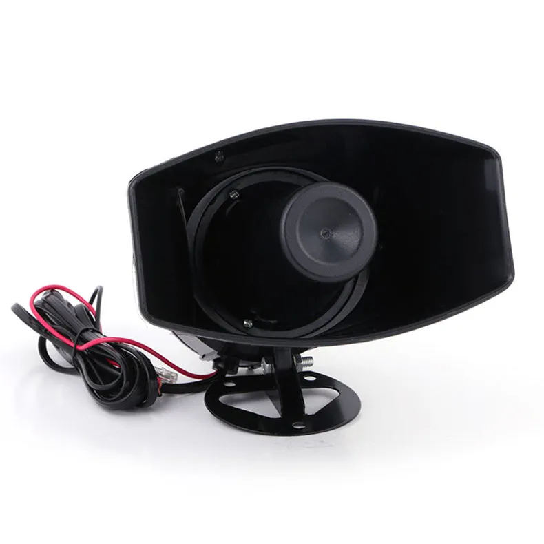 12V Car Alarm Horn Tone Sound Car Emergency Siren Car Siren Horn