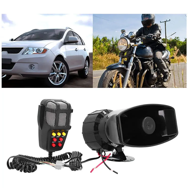 12V Security Car Alarm Horn With Multiple Sounds Ctc-1314