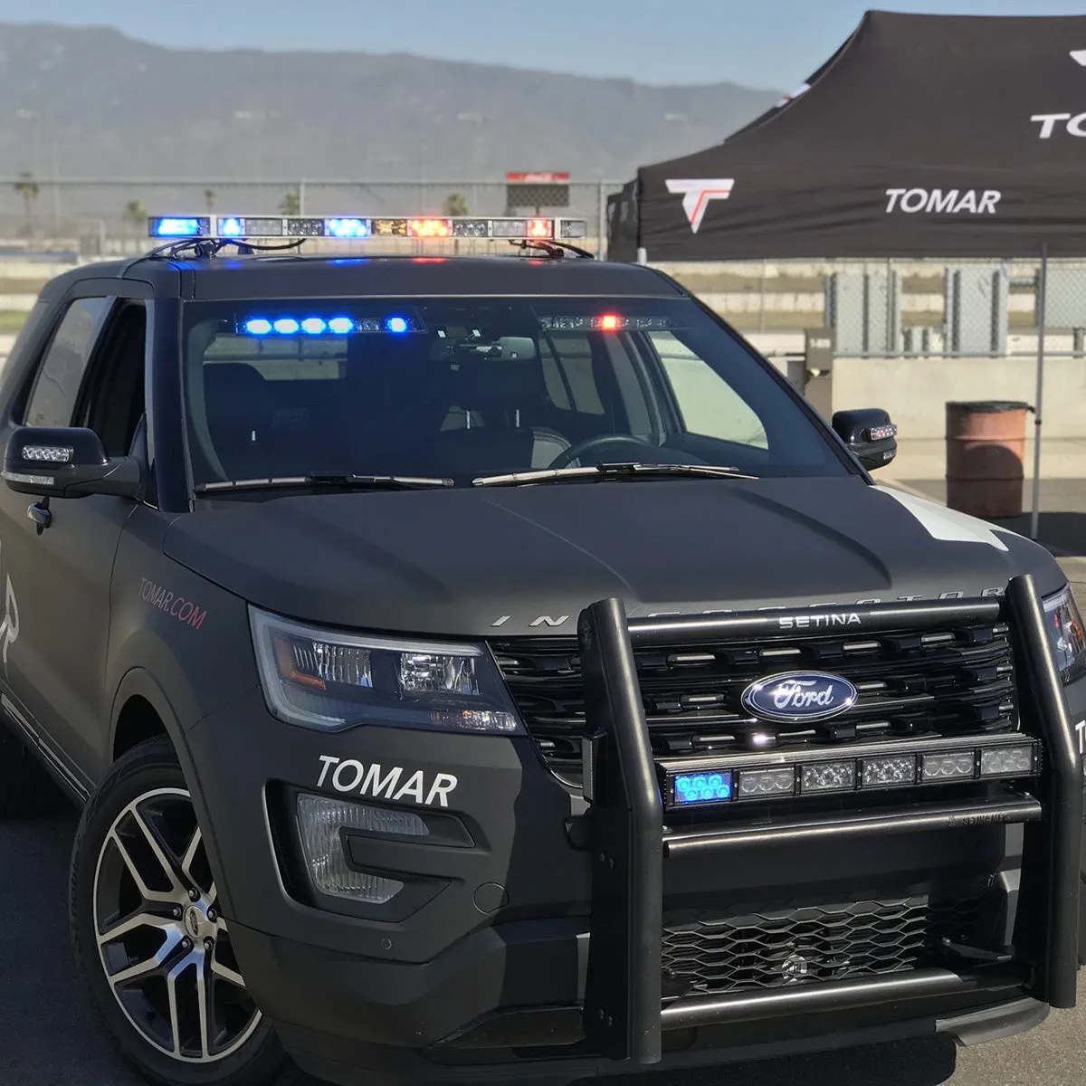 '14-Current Ford Explorer/PIU Spider Series Front Interior Lightbar