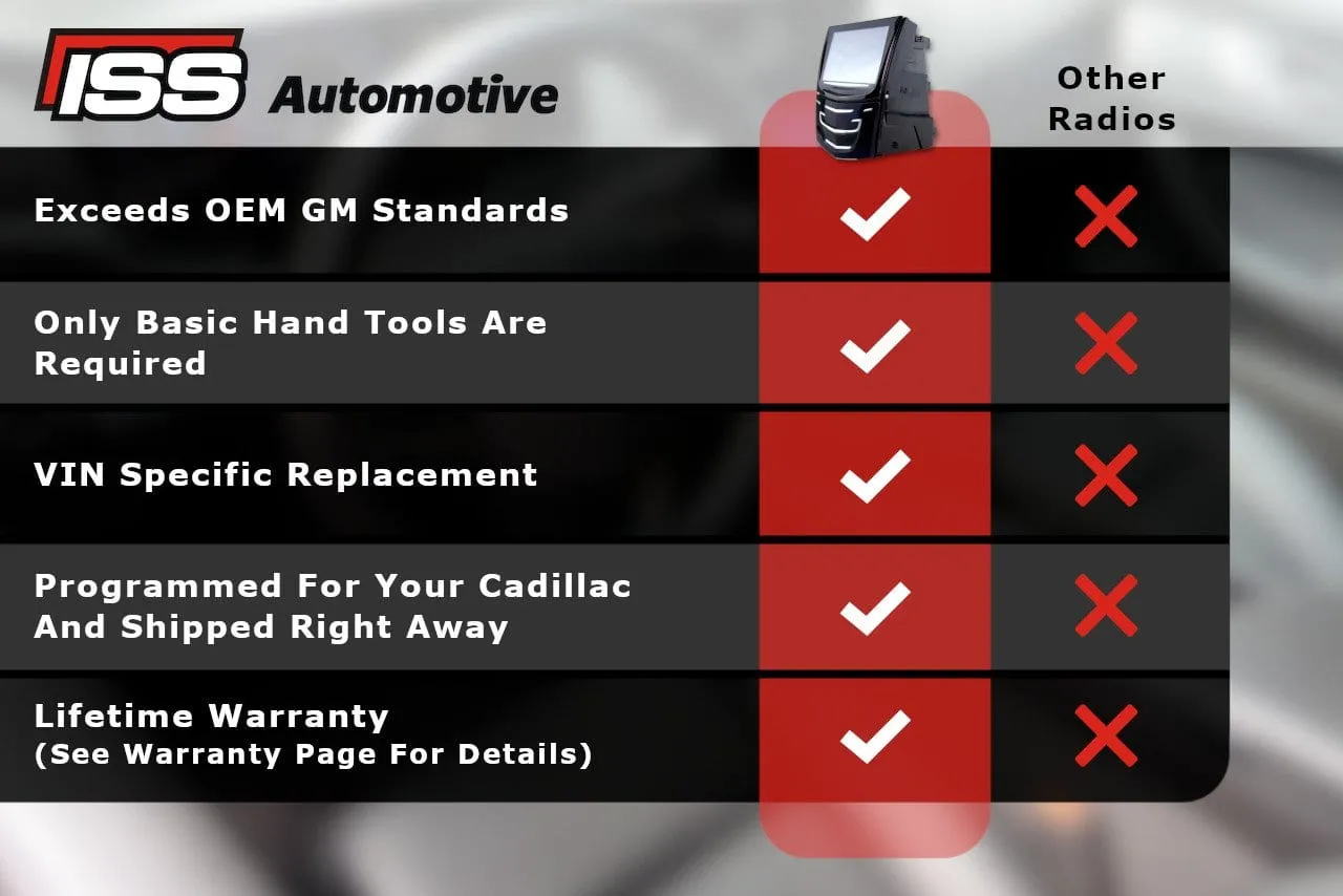 2014 Cadillac ELR Radio Replacement