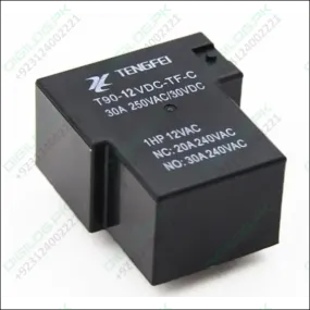 24V DC Coil T90 Power Relay In Pakistan 6 Pin