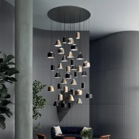 36 Lights Round Cluster