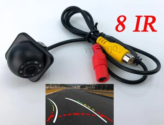 5"Monitor 8 IR Dynamic trajectory Rear view