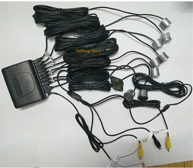 5"Monitor 8 IR Dynamic trajectory Rear view