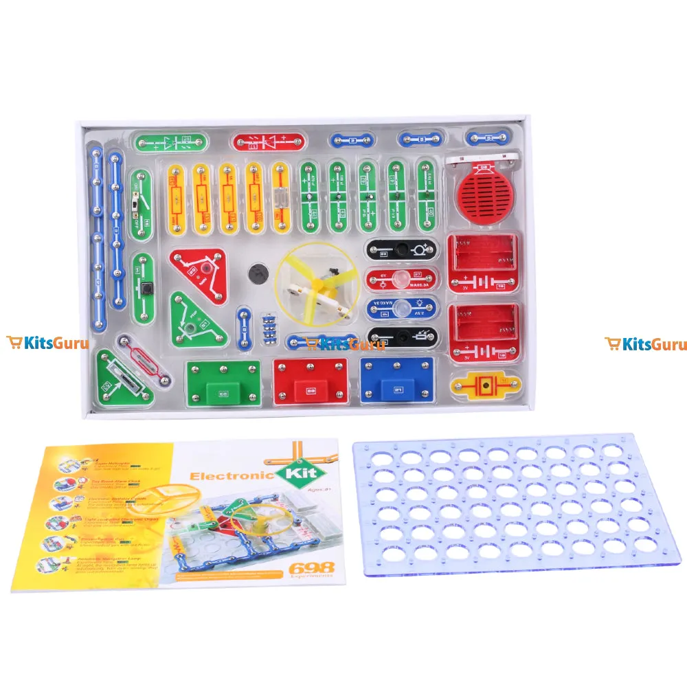 698 Experiments SNAP Circuits STEM Electronics Kit | KitsGuru