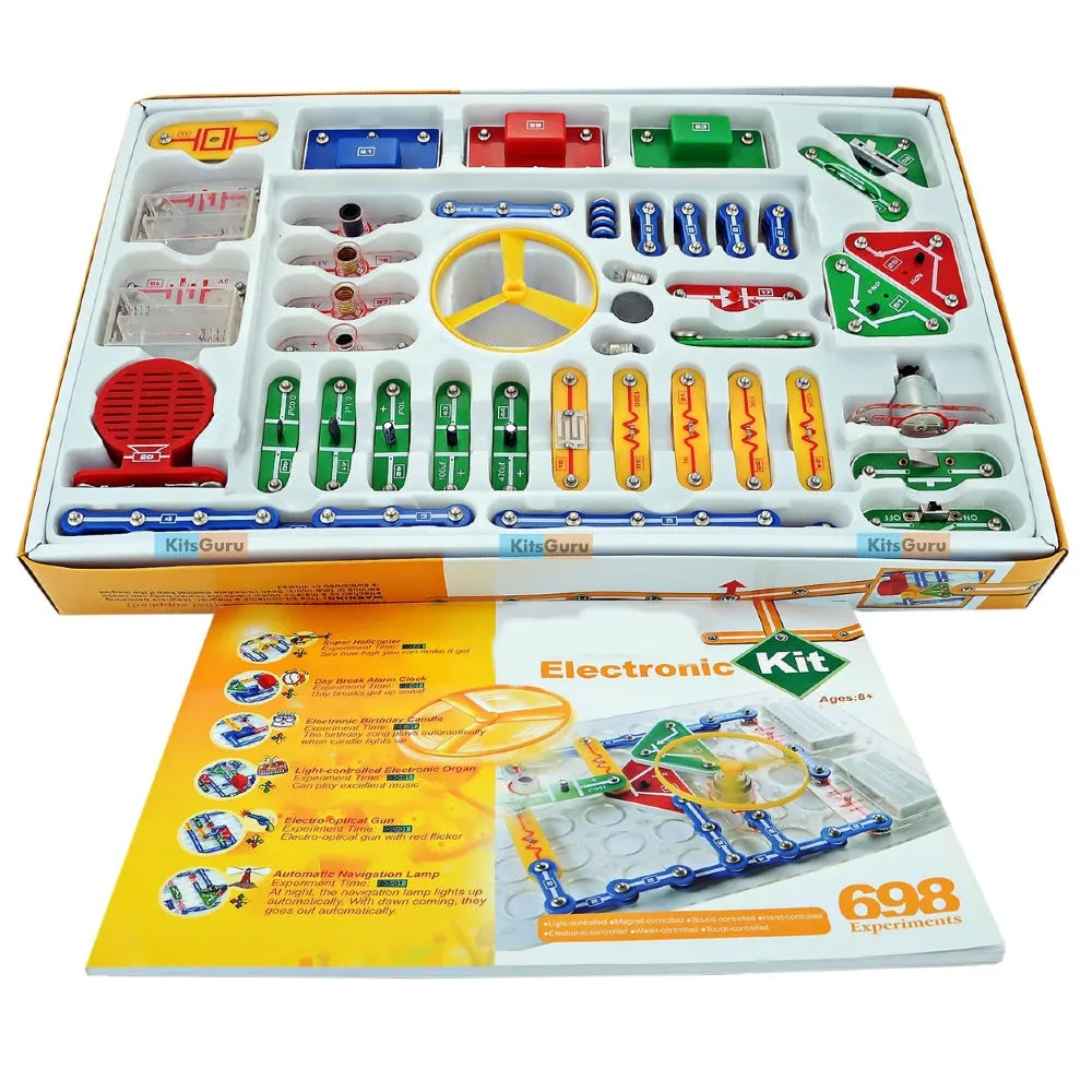 698 Experiments SNAP Circuits STEM Electronics Kit | KitsGuru