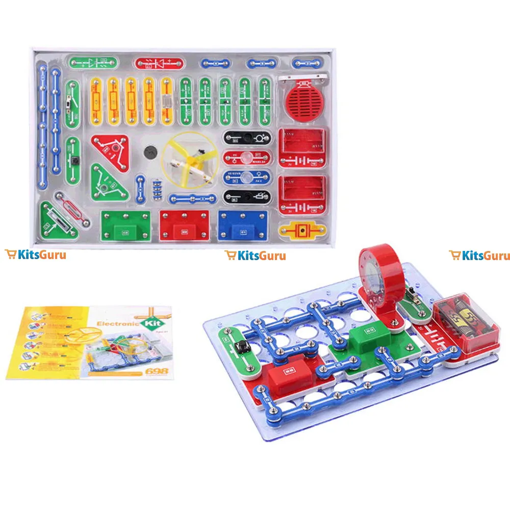 698 Experiments SNAP Circuits STEM Electronics Kit | KitsGuru