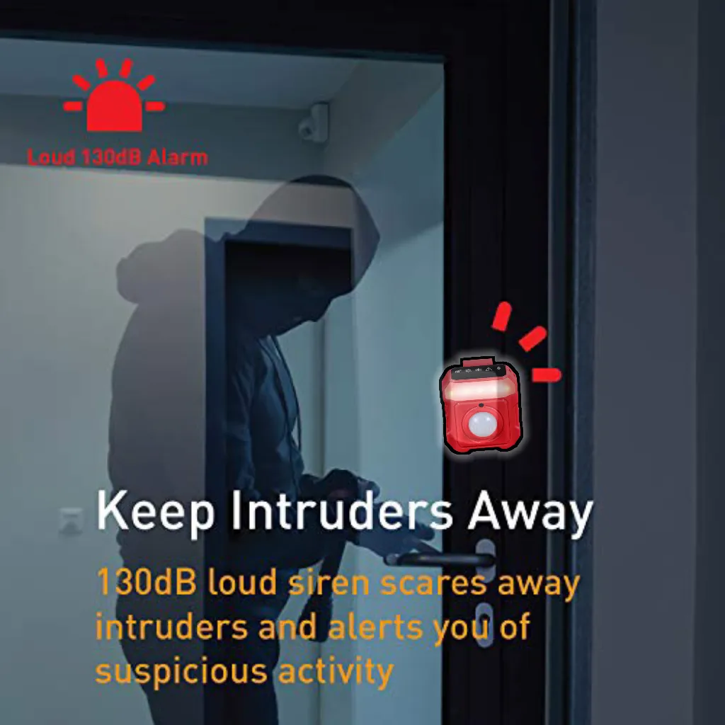 7-IN-1 Ultimate Multi-functional Personal Alarm (Grey)