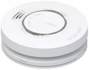 [7 Year Warranty] Emerald Planet 240V Hard-Wired 10 Yr Battery Back Up Smoke Alarm