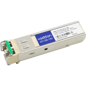 AddOn Cisco ONS ONS-SC-4G-52.5 Compatible TAA Compliant 4GBase-DWDM 100GHz SFP Transceiver (SMF, 1552.52nm, 80km, LC, DOM) ONS-SC-4G-52.5-AO