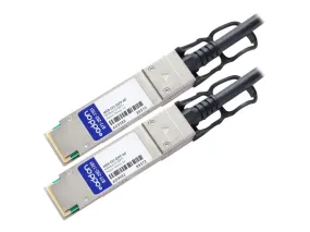 AddOn Enterasys 40GB-C01-QSFP Compatible TAA Compliant 40GBase-CU QSFP  to QSFP  Direct Attach Cable (Passive Twinax, 1m) 40GB-C01-QSFP-AO