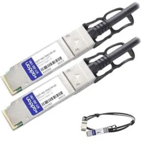 AddOn MSA and TAA Compliant 40GBase-CU QSFP  to QSFP  Direct Attach Cable (Passive Twinax, 1m) QSFP-40G-PDAC1M-AO