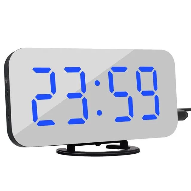 Aesthetic Mirror Alarm Clock