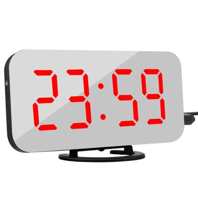 Aesthetic Mirror Alarm Clock