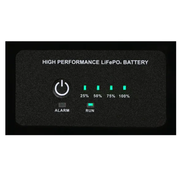 AIMS Power 12V 104Ah LiFePO4 Battery | Wake-Up Feature | Internal Heater | Bluetooth Monitoring