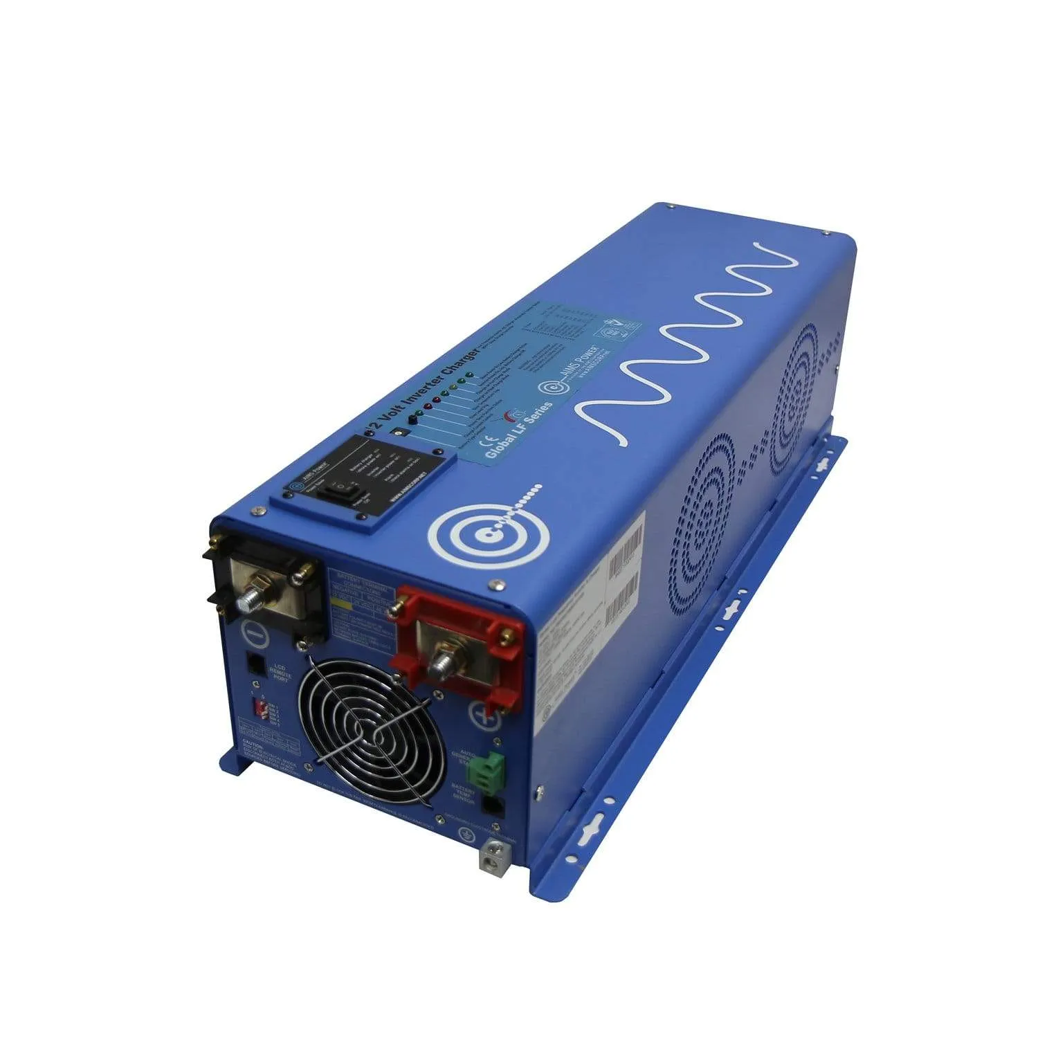 AIMS Power 4000 Watt Pure Sine Inverter Charger 48Vdc / 240Vac Input & 120/ 240Vac Split Phase Output | PICOGLF40W48V240VS