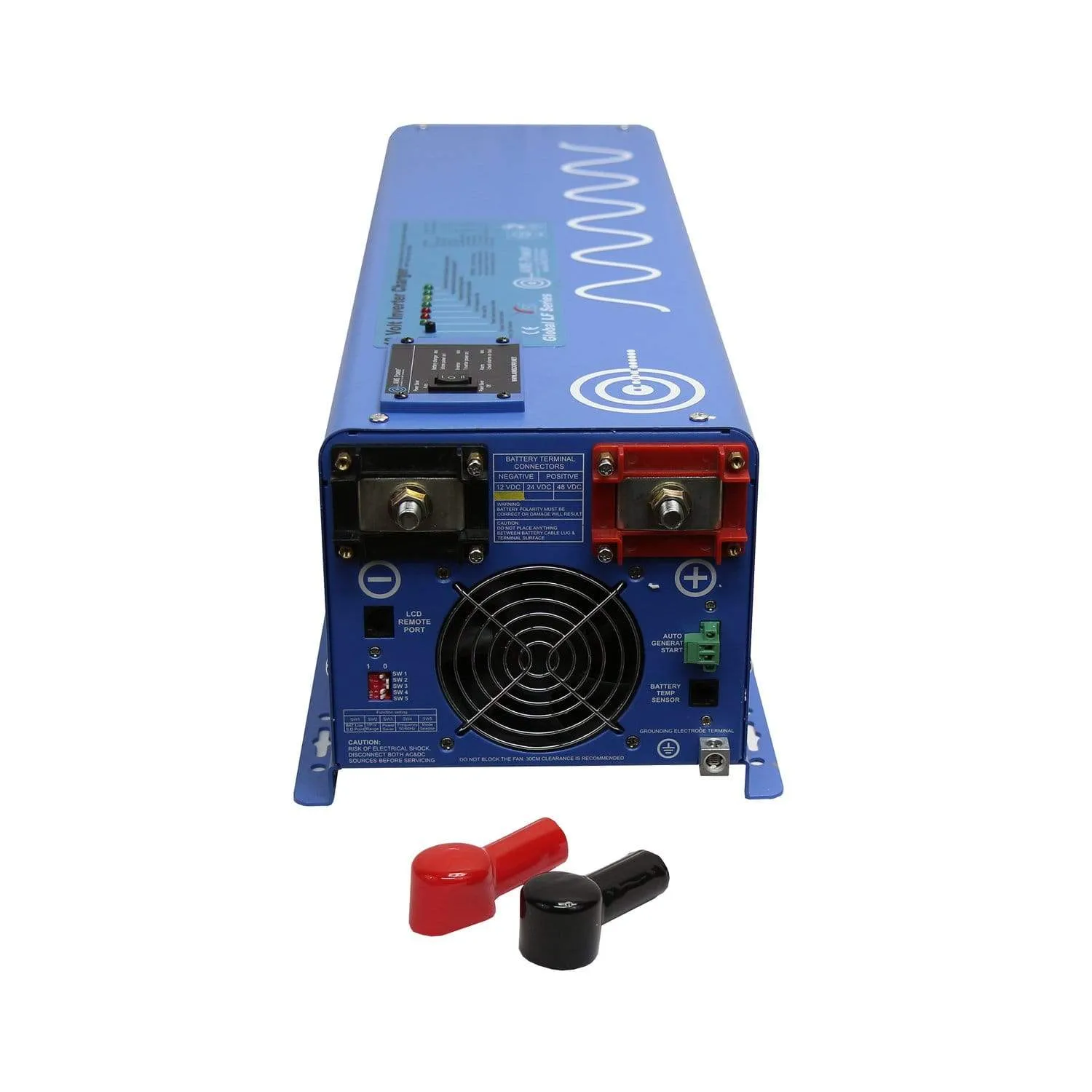 AIMS Power 4000 Watt Pure Sine Inverter Charger 48Vdc / 240Vac Input & 120/ 240Vac Split Phase Output | PICOGLF40W48V240VS