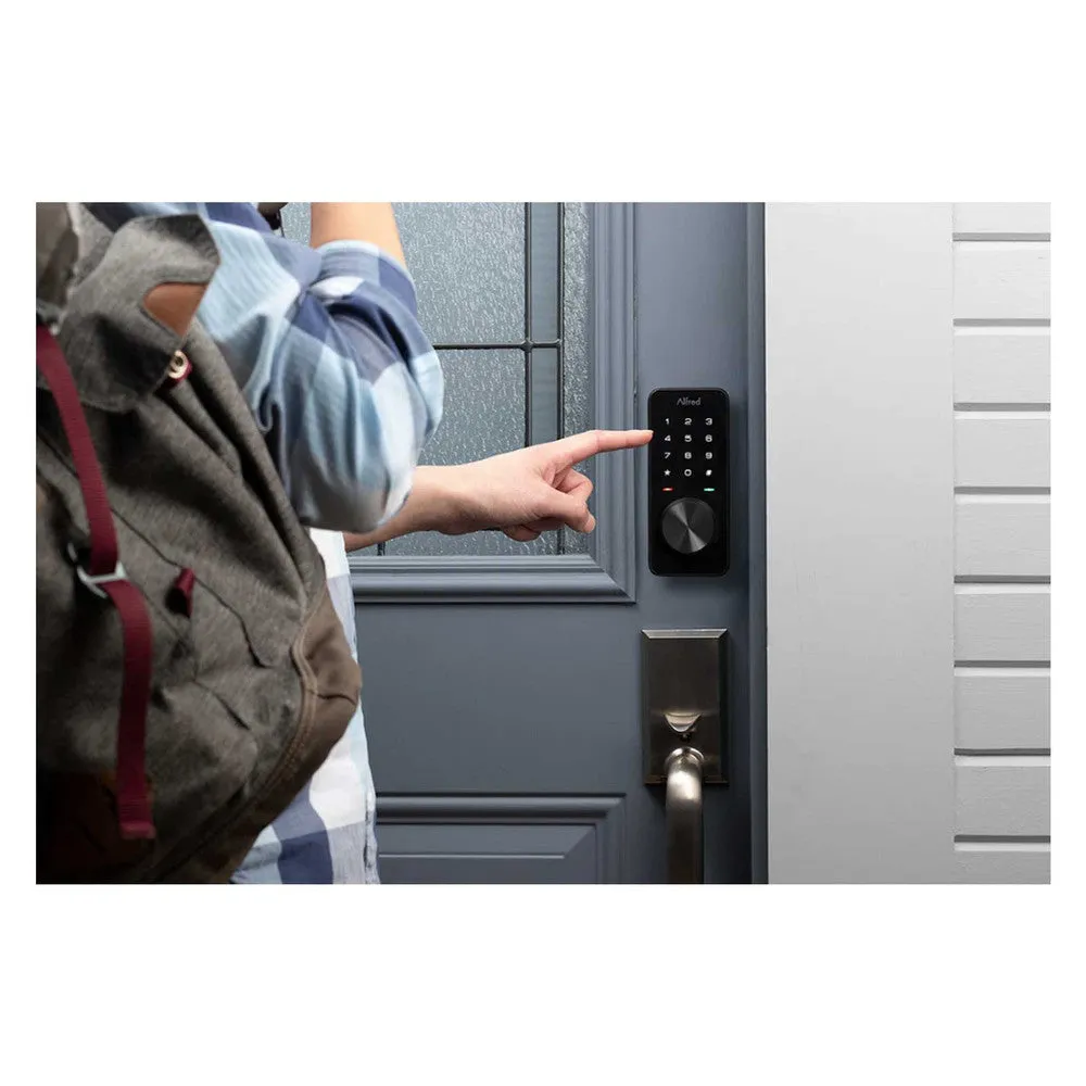 Alfred DB1 Smart Lock Touchscreen Deadbolt, Bluetooth, with Key Override