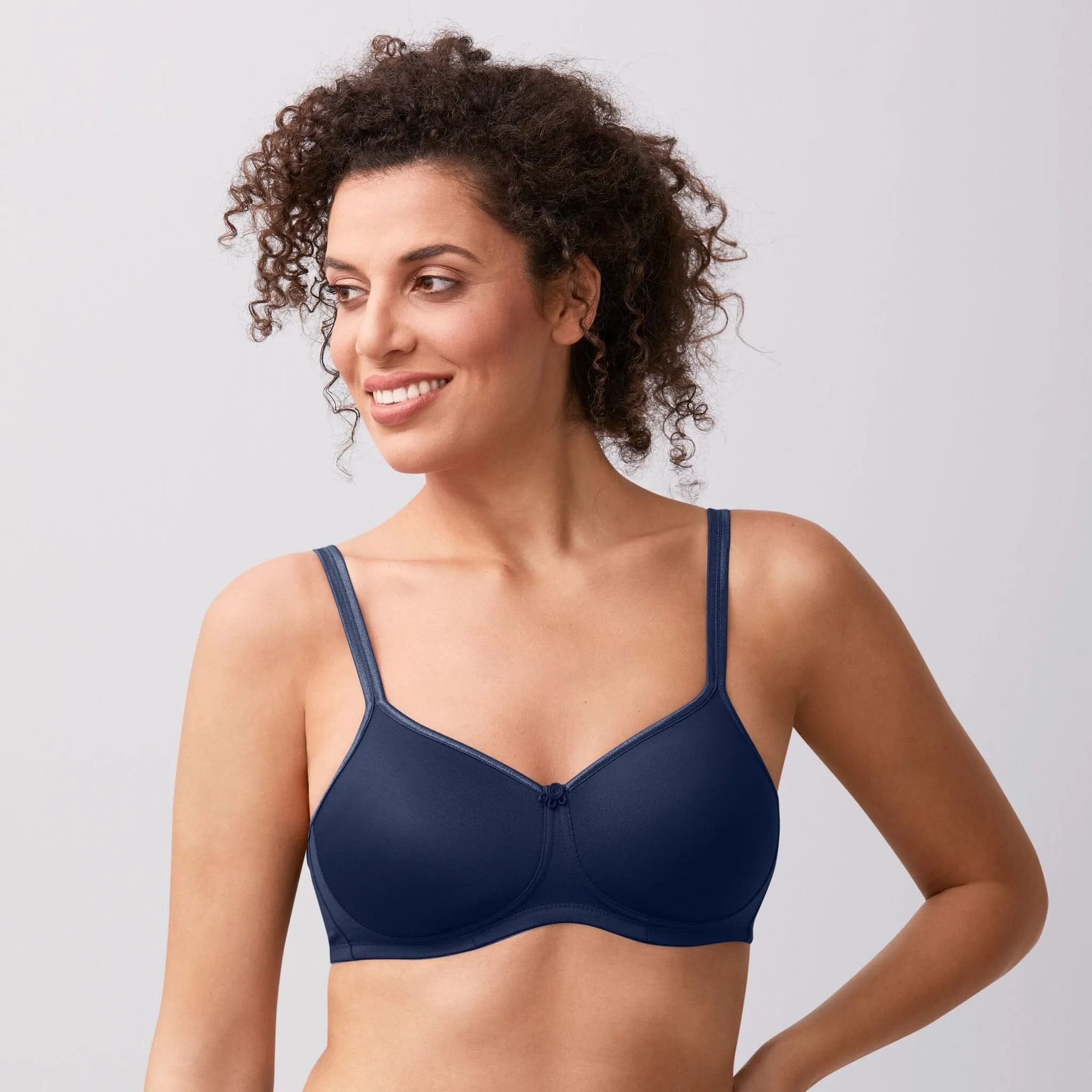Amoena® Mara T-Shirt Especially for You Bra Dark Blue/Bilateral