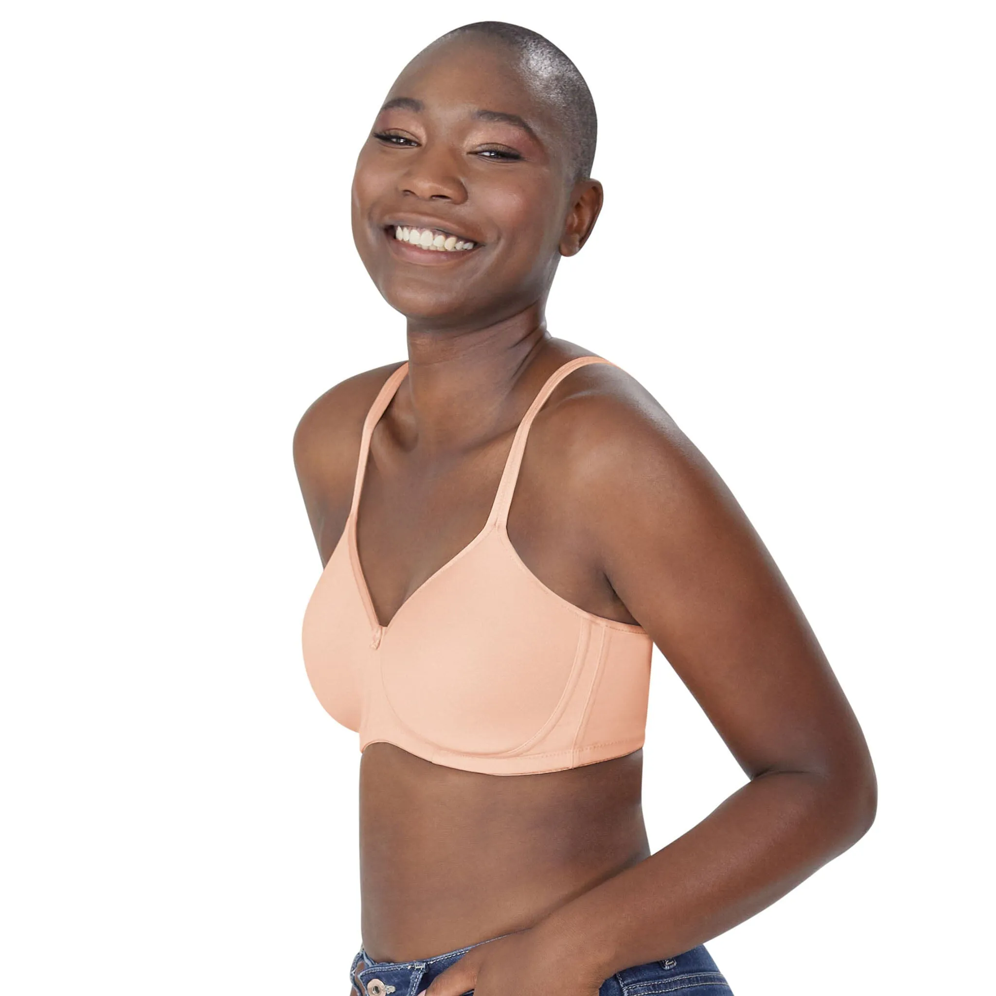 Amoena® Mara T-Shirt Especially for You Bra Dark Blue/Bilateral