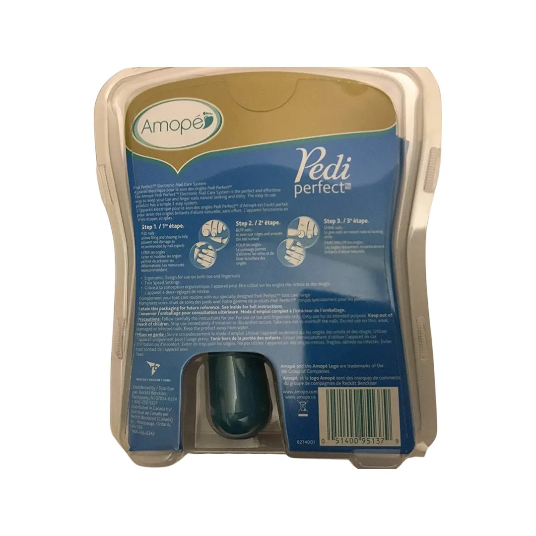 Amope Pedi Perfect Pedicure/Manicure Electronic Nail Care System