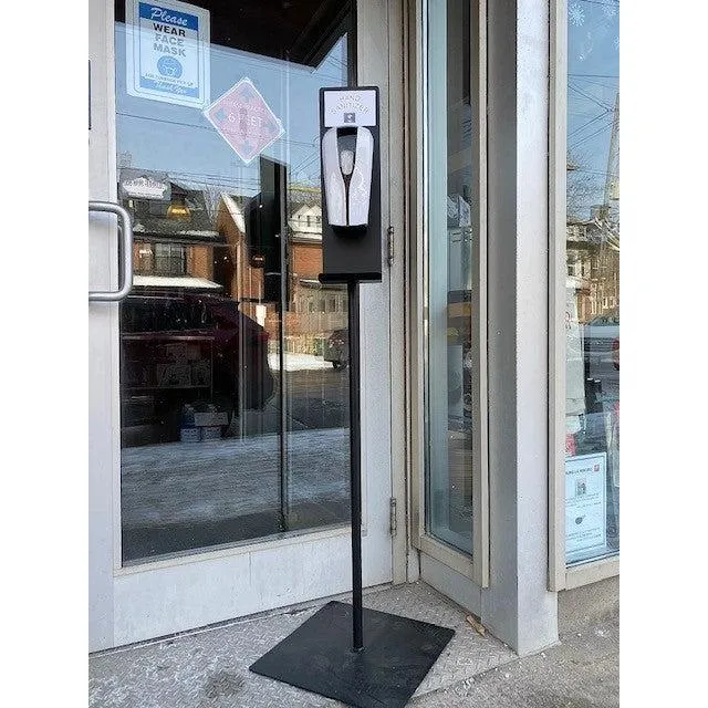 Automatic Hand Sanitizer Stand, 57" Tall (Batteries & Sanitizer Not Included)