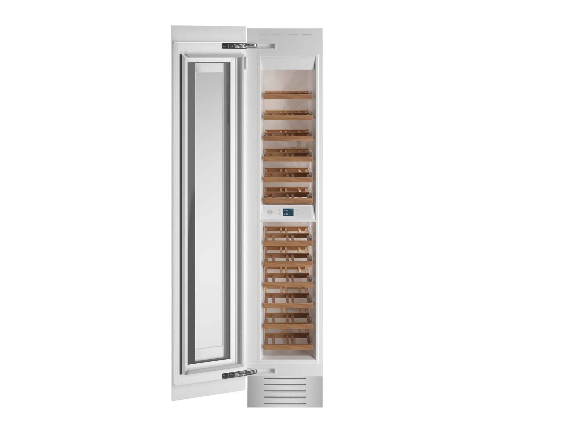 Bertazzoni 18 inch Left Swing Door Built-in Wine Cellar Column REF18WCPRL/23