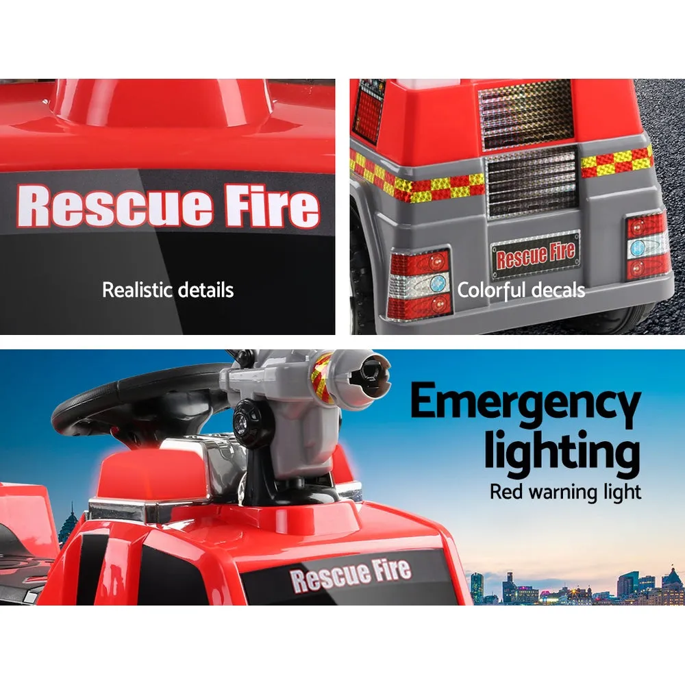 Best Kids Ride On Fire Truck, Electric Cars for Children in Australia on Red & Grey