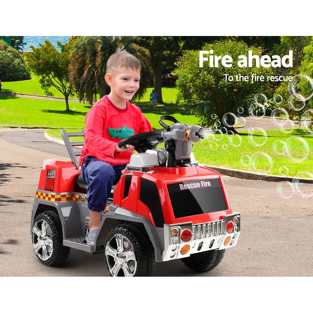 Best Kids Ride On Fire Truck, Electric Cars for Children in Australia on Red & Grey