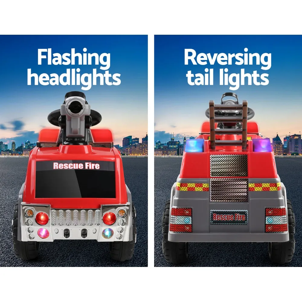 Best Kids Ride On Fire Truck, Electric Cars for Children in Australia on Red & Grey