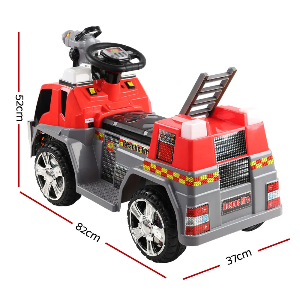 Best Kids Ride On Fire Truck, Electric Cars for Children in Australia on Red & Grey