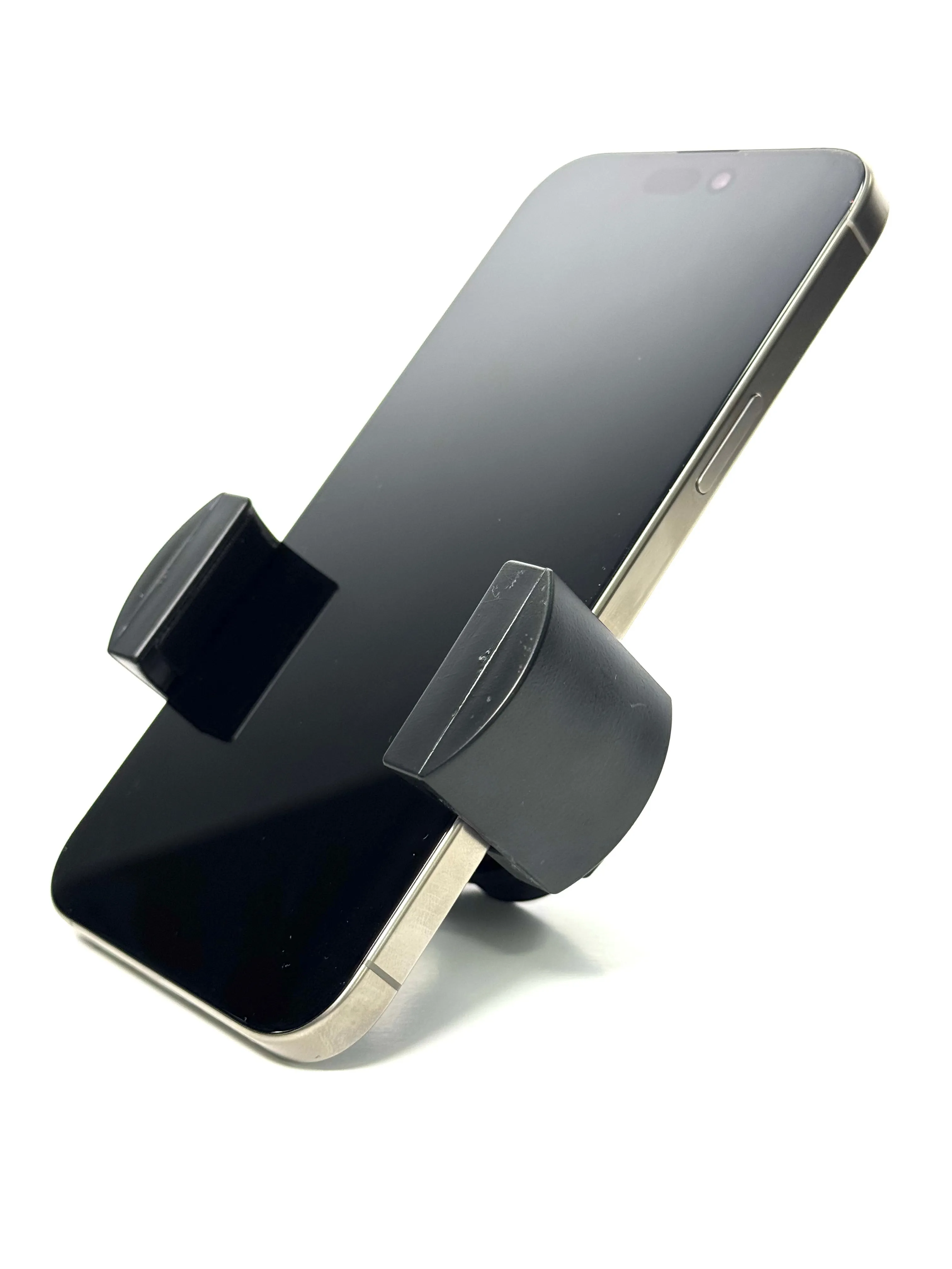 Biker Gripper Cell Phone Handlebar Universal Bar Mount in Black or Chrome-Harley or Metric-STREET-ADVENTURE-DIRT