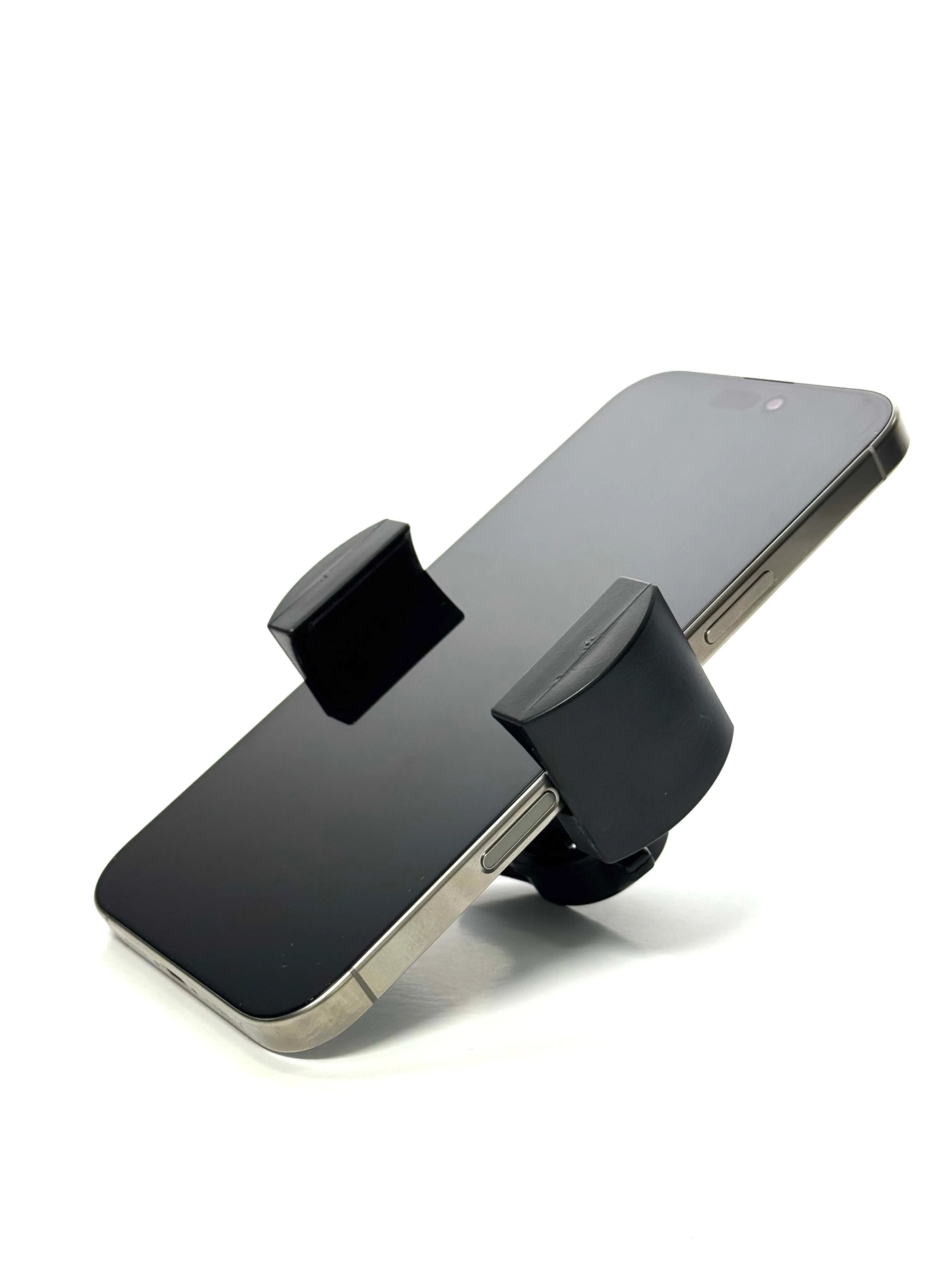 Biker Gripper Cell Phone Handlebar Universal Bar Mount in Black or Chrome-Harley or Metric-STREET-ADVENTURE-DIRT