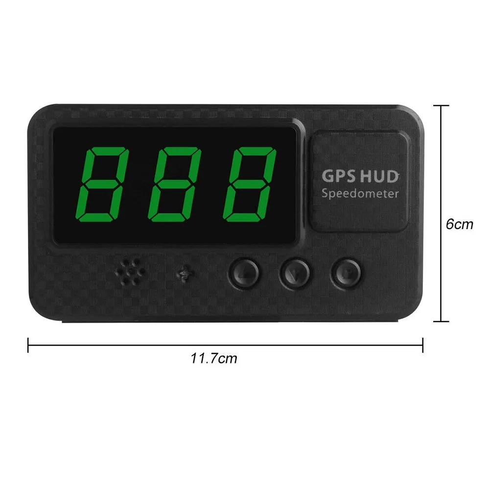C60s Car Digital Gps Speedometer Odometer Hud Head-up Display