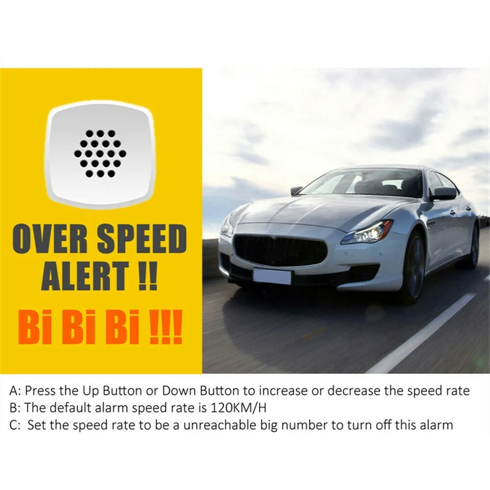 C60s Car Digital Gps Speedometer Odometer Hud Head-up Display