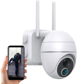 Campark AP50 1080P 5x Digital Zoom Wireless PTZ Rechargeable Battery Security Camera (Only Available In The US)