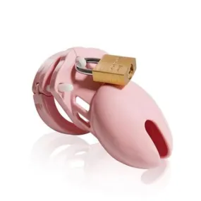 CB-6000 Chastity Cock Cage - Pink