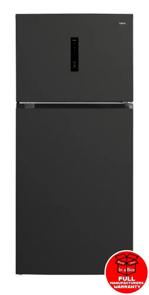 CHiQ CTM513NBS5E 515L Black Steel Top Mount Fridge