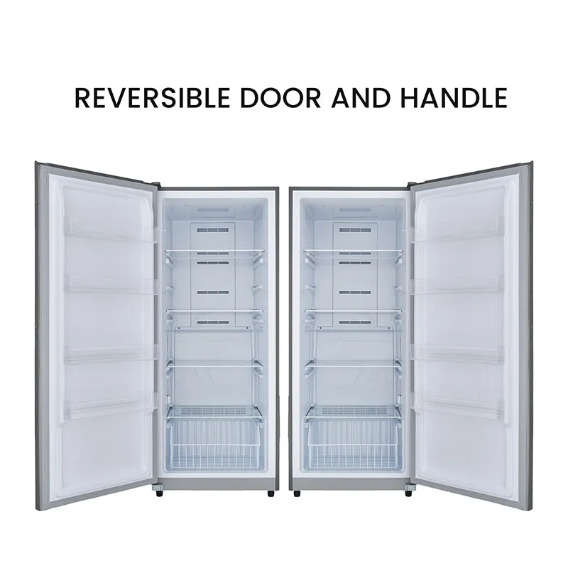 Conserv 17 cu.ft. Convertible Upright Freezer/Refrigerator Garage Ready in Silver