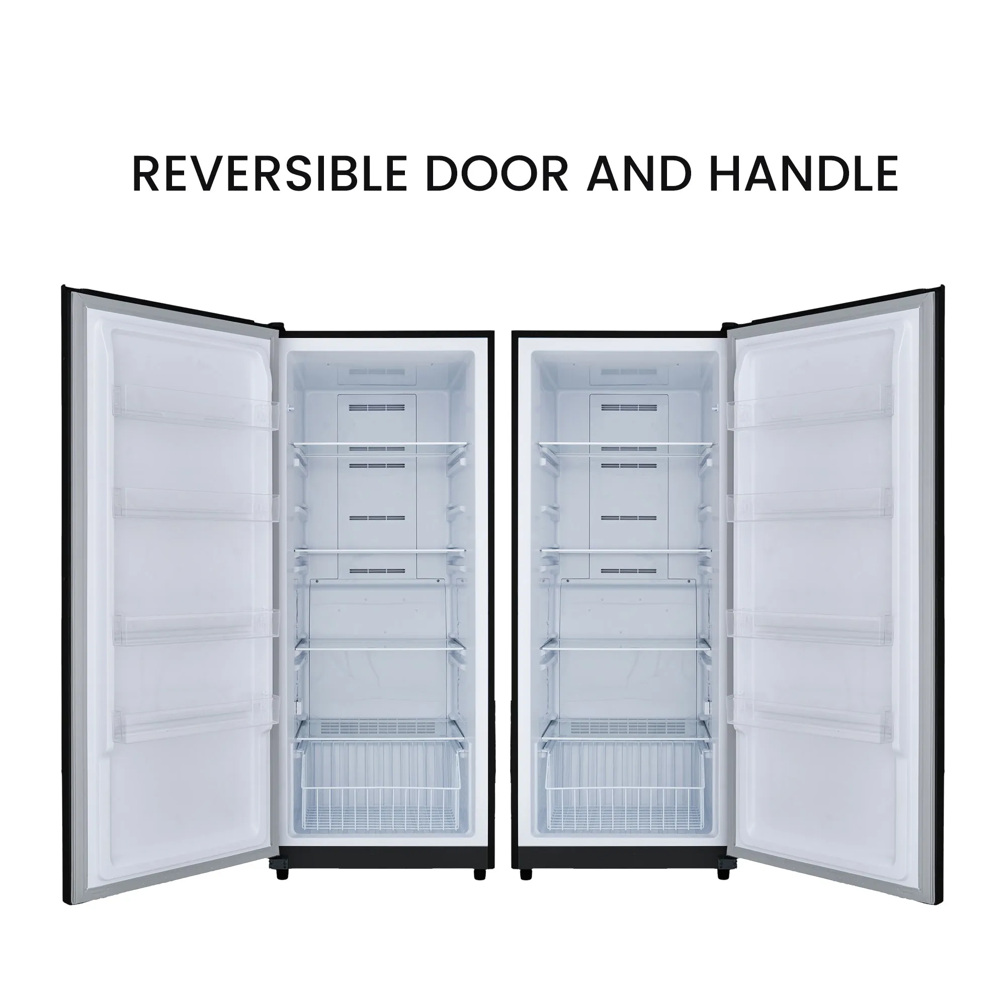 Conserv 17 cu.ft. Convertible Upright Freezer/Refrigerator Garage Ready in Silver