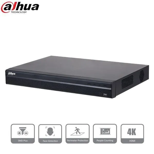 Dahua / 16 Channel / 8MP / 4K NVR / 2 SATA / No HDD / DH-N42C3P