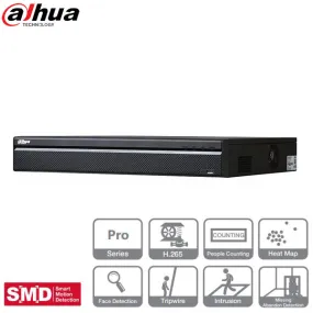 Dahua / 32-Channel / 12MP / Dual NIC NVR / 4 SATA /  4 TB HDD / DH-N54B5N4