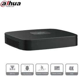 Dahua / 4 Channel / 8MP / 4K NVR / 1 SATA / 6TB HDD / DH-N41C1P6